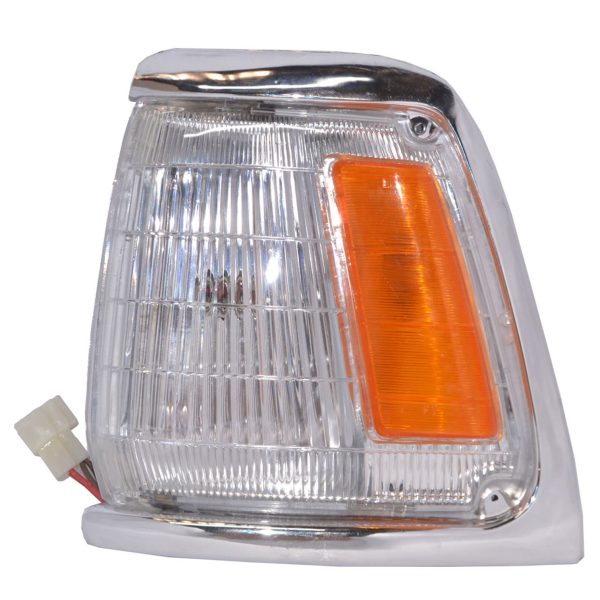 Farol Foco Toyota Hilux 89/97 Punta Tapabarro 2wd Izquierdo Borde Cromado